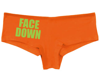 Face Down - Orange Boy Short