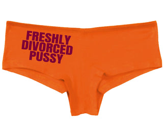 Freshly Divorced Pussy - Orange Boy Short