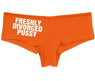 Freshly Divorced Pussy - Orange Boy Short
