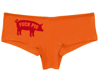 Fuck Pig - Orange Boy Short
