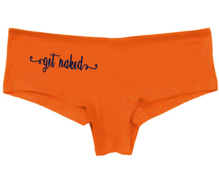 Get Naked - Orange Boy Short