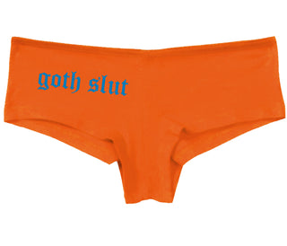 Goth Slut - Orange Boy Short