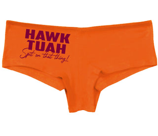 Hawk Tuah Spit On That Thing - Orange Boyshort