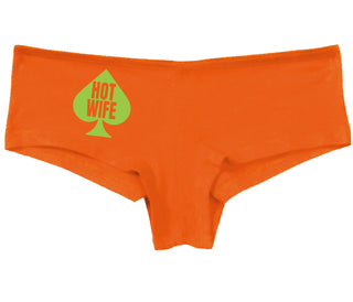 Hot Wife Spade Symbol - Orange Boy Short