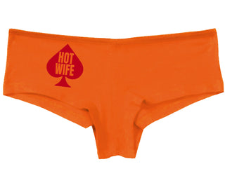 Hot Wife Spade Symbol - Orange Boy Short