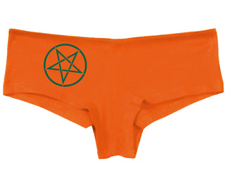 Inverted Pentagram - Orange Boy Short