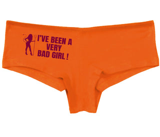 I've Been A Very Bad Girl - Orange Boy Short