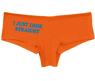 I Just Look Straight - Orange Boy Short