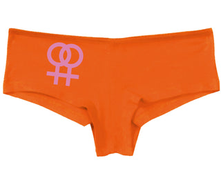 Lesbian Sign - Orange Boy Short