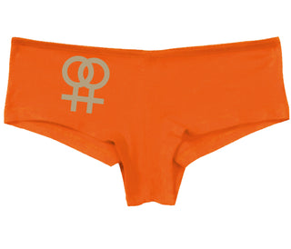 Lesbian Sign - Orange Boy Short