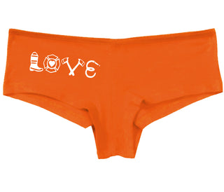 Love Fire Fighter - Orange Boy Short