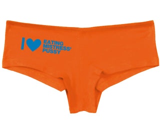 I Love Eating Mistress's Pussy - Orange Boy Short