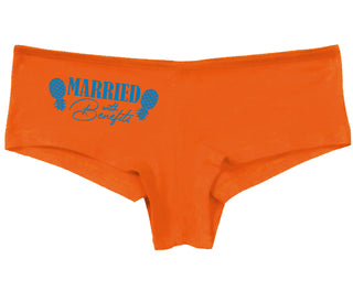 Married With Benefits - Orange Boy Short