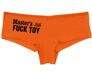 Master's Little Fuck Toy - Orange Boy Short