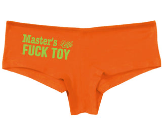Master's Little Fuck Toy - Orange Boy Short