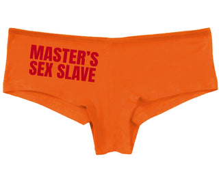 Masters Sex Slave - Orange Boy Short