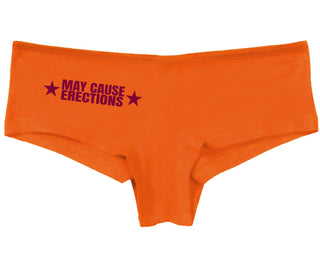 May Cause Erections - Orange Boy Short