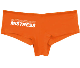 Made To Serve My Mistress - Orange Boy Short