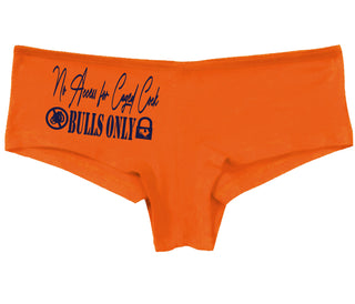 No Caged Cuck Cock - Bulls Only - Orange Boy Short
