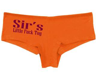 Sir's Little Fuck Toy - Orange Boy Short