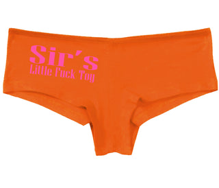 Sir's Little Fuck Toy - Orange Boy Short