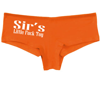Sir's Little Fuck Toy - Orange Boy Short