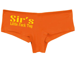 Sir's Little Fuck Toy - Orange Boy Short