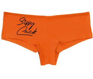 Sissy Cuck - Orange Boy Short