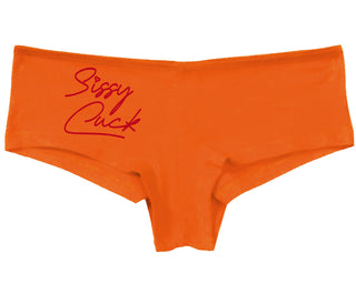 Sissy Cuck - Orange Boy Short