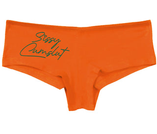 Sissy Cumslut - Orange Boy Short