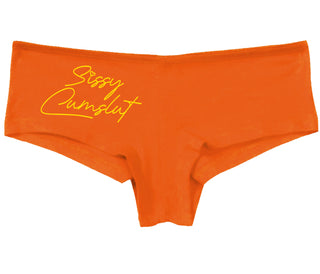 Sissy Cumslut - Orange Boy Short