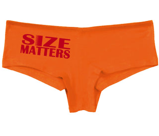 Size Matters - Orange Boy Short