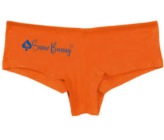 Snow Bunny - Queen of Spades - Orange Boy Short