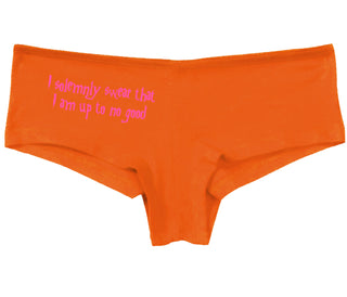 I Solemnly Swear I Am Up To No Good - Orange Boy Short