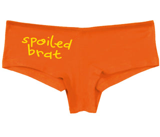 Spoiled Brat - Orange Boy Short