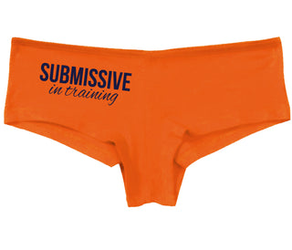 Submissive In Training - Orange Boy Short