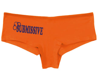 Submissive - Cuff Logo - Orange Boy Short