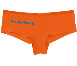 Use My Mouth - Orange Boy Short
