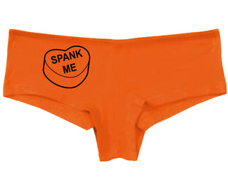 Valentines Day Candy - Spank Me - Orange Boy Short