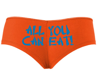 All You Can Eat Chinese Takaway Style - Orange Boyshort