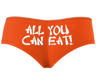 All You Can Eat Chinese Takaway Style - Orange Boyshort