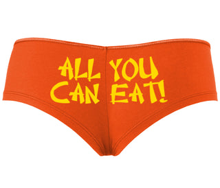 All You Can Eat Chinese Takaway Style - Orange Boyshort