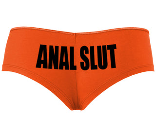 Anal Slut - Orange Boyshort