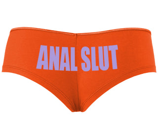 Anal Slut - Orange Boyshort