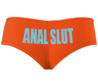 Anal Slut - Orange Boyshort