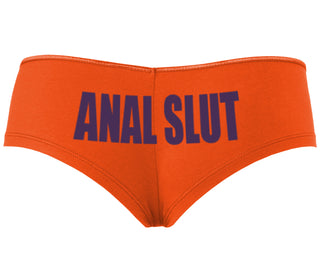 Anal Slut - Orange Boyshort