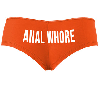 Anal Whore - Orange Boyshort