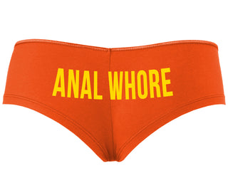 Anal Whore - Orange Boyshort