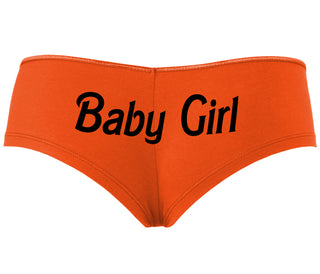 Baby Girl - Orange Boyshort