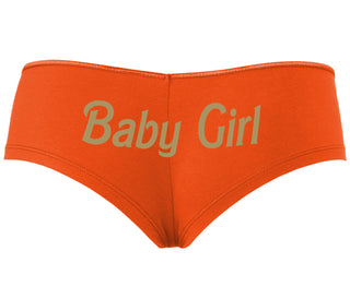 Baby Girl - Orange Boyshort